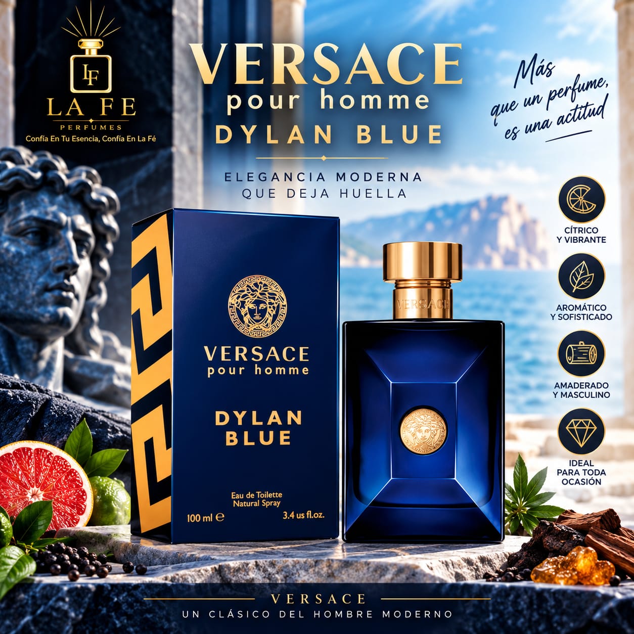 Versace Dylan Blue Pour Homme 100ml EDT